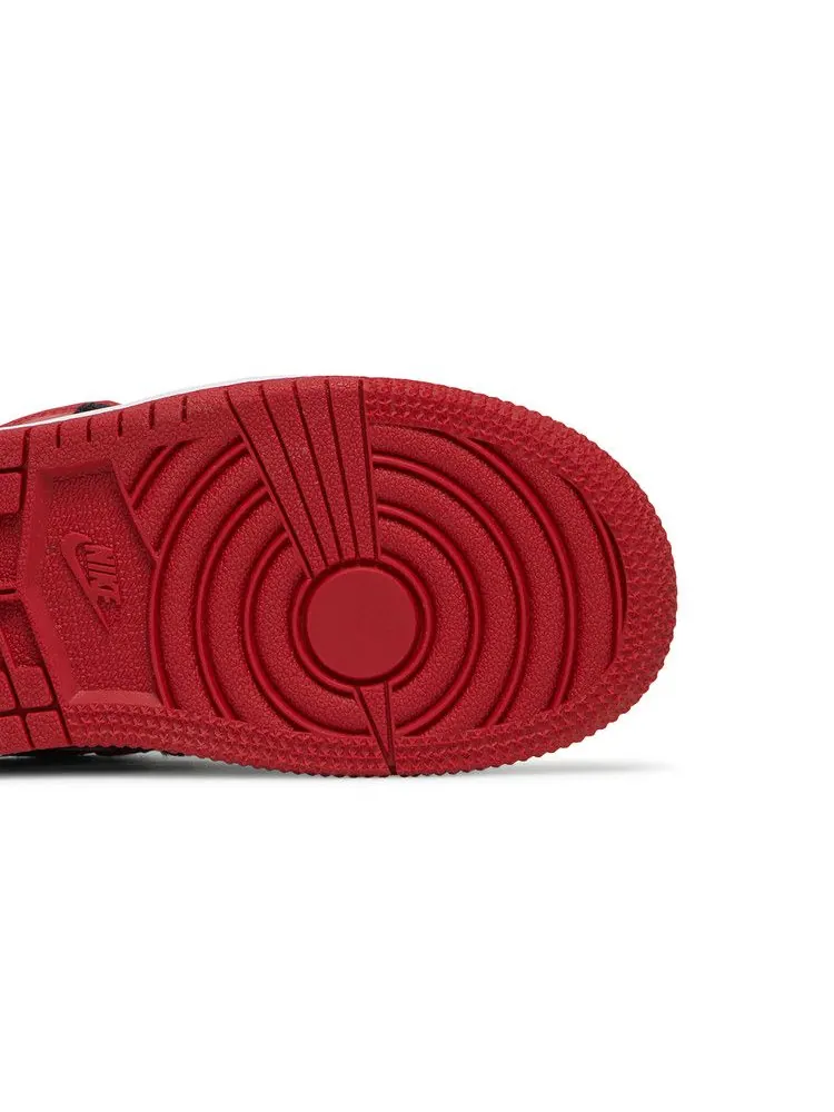 Кроссовки Air Jordan Air Jordan 1 Mid TD 'Chicago' — изображение 6 из 9, белый/красный/черный