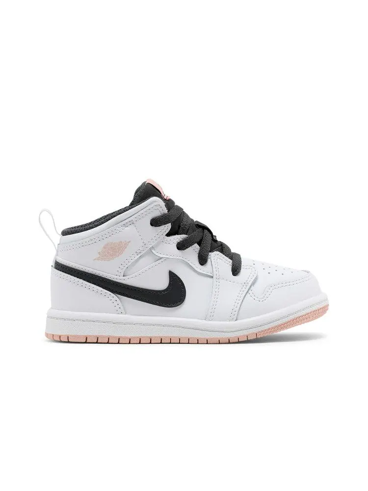 Кроссовки Air Jordan Air Jordan 1 Mid TD 'White Arctic Orange' — изображение 2 из 9, белый//оранжевый