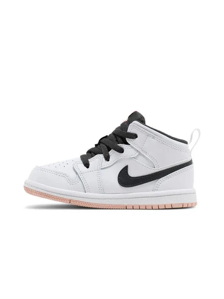 Кроссовки Air Jordan Air Jordan 1 Mid TD 'White Arctic Orange' — изображение 4 из 9, белый//оранжевый