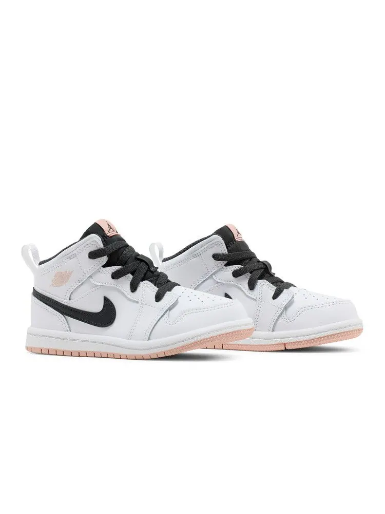 Кроссовки Air Jordan Air Jordan 1 Mid TD 'White Arctic Orange' — изображение 9 из 9, белый//оранжевый