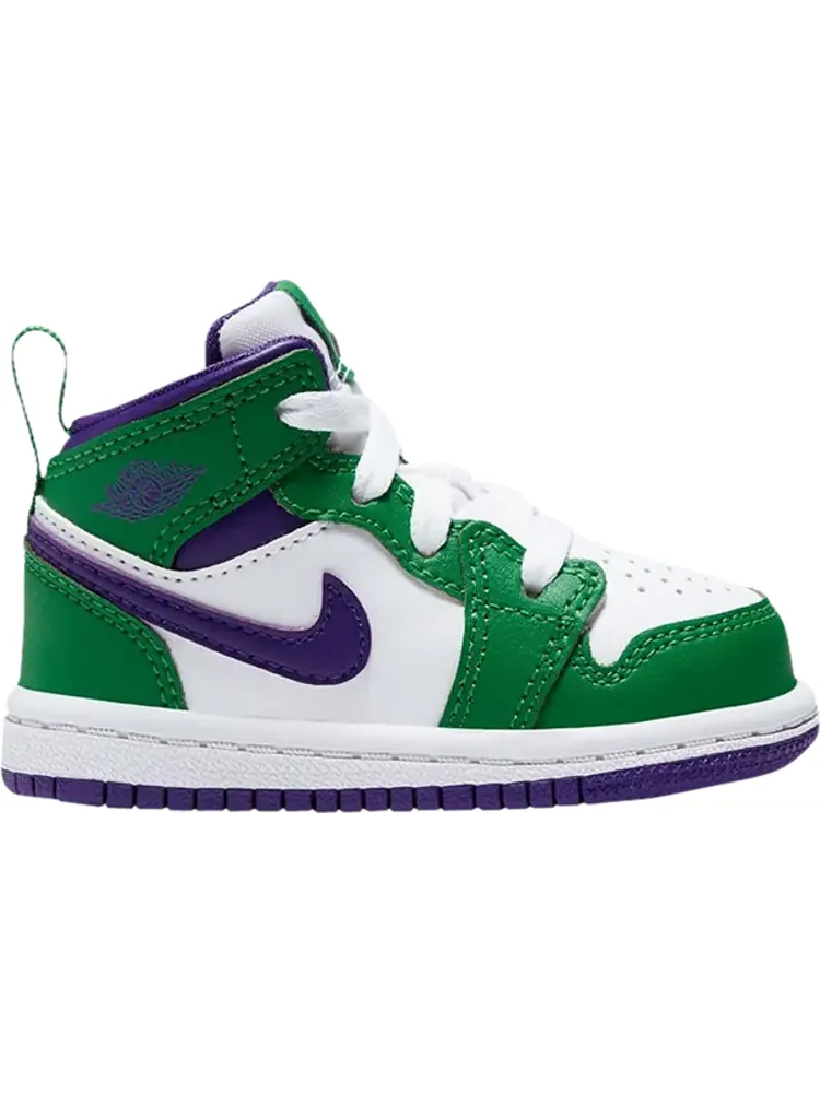 Кроссовки Air Jordan 1 Mid TD Hulk — изображение 1 из 1, зеленый