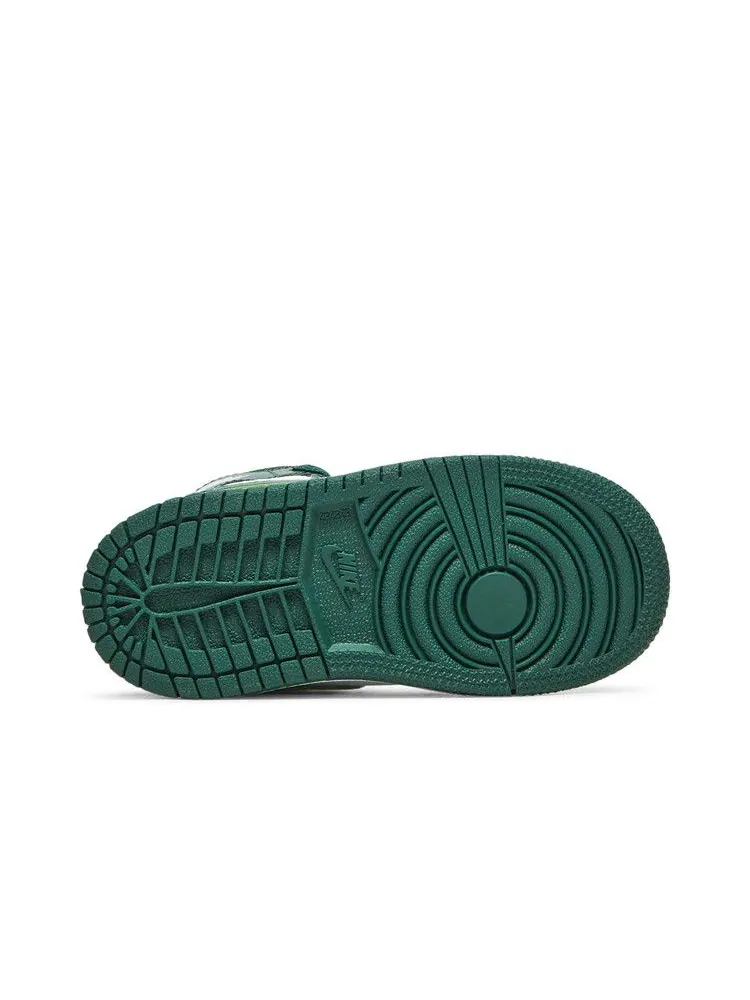 Кроссовки Air Jordan Air Jordan 1 Mid TD 'Sonics' — изображение 5 из 9, зеленый//белый