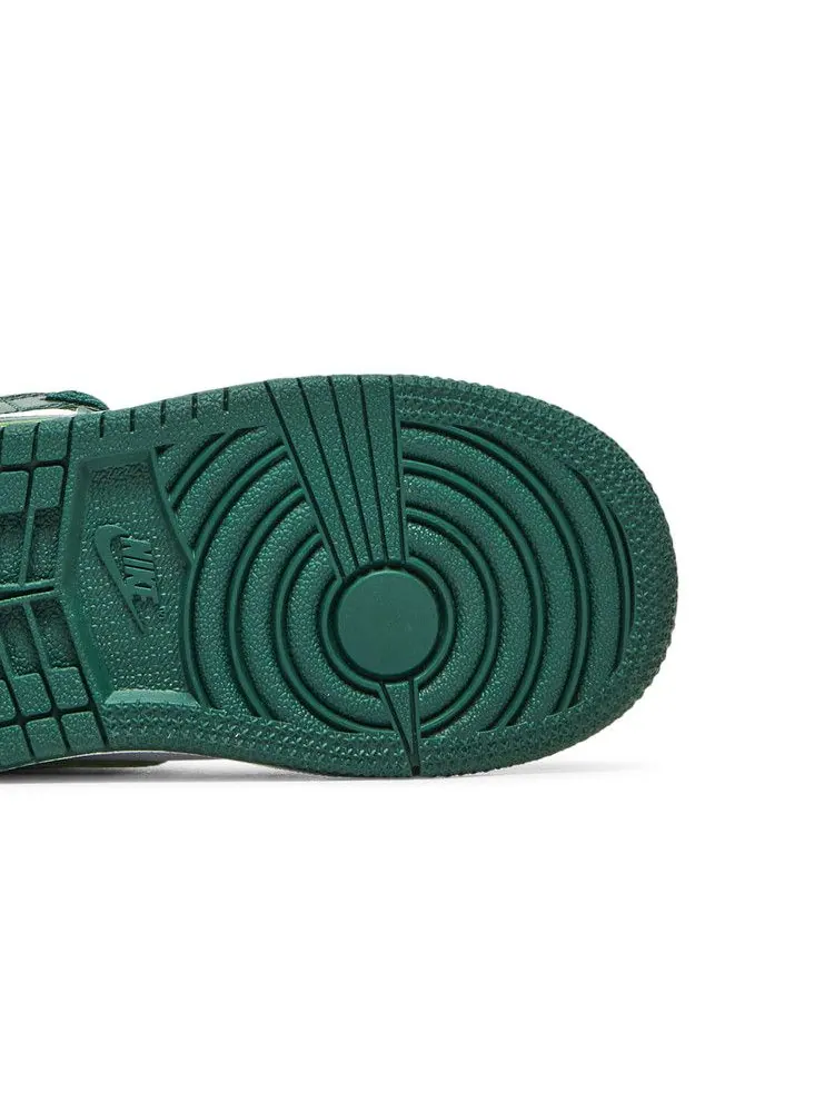 Кроссовки Air Jordan Air Jordan 1 Mid TD 'Sonics' — изображение 6 из 9, зеленый//белый