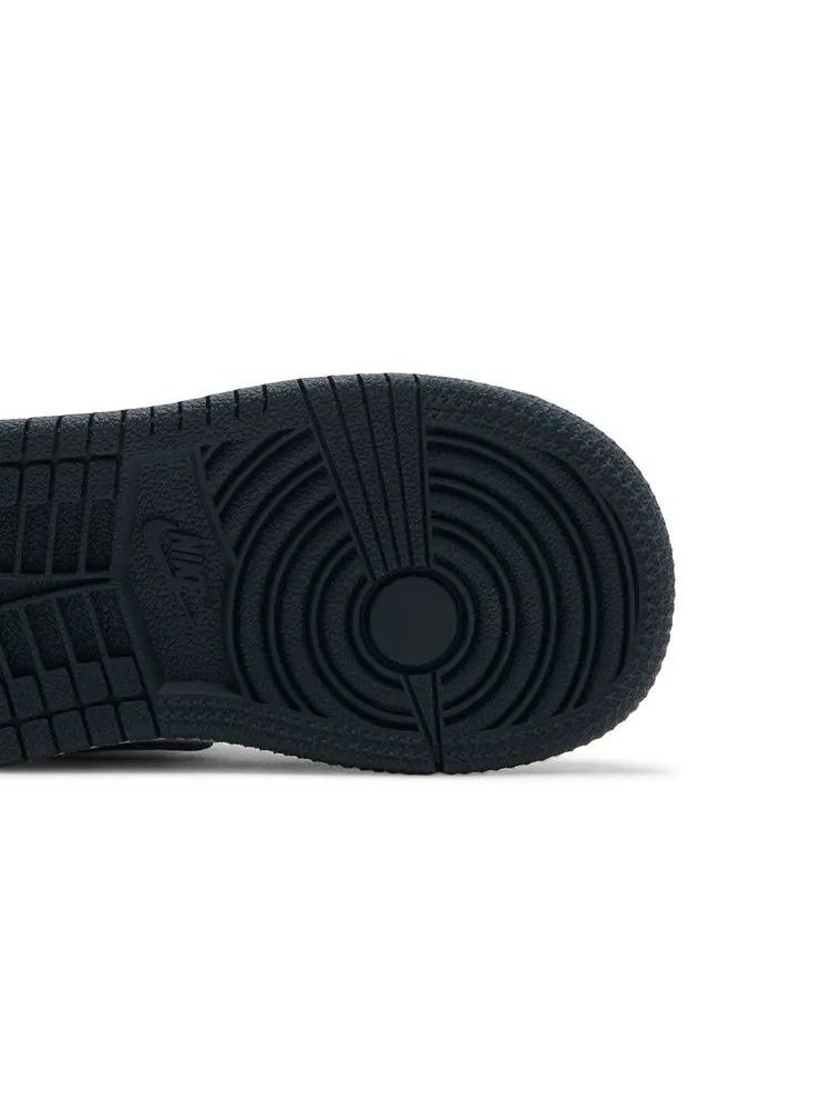 Кроссовки Air Jordan Air Jordan 1 Mid TD 'Armory Navy' — изображение 6 из 9, темно-синий/черный/белый