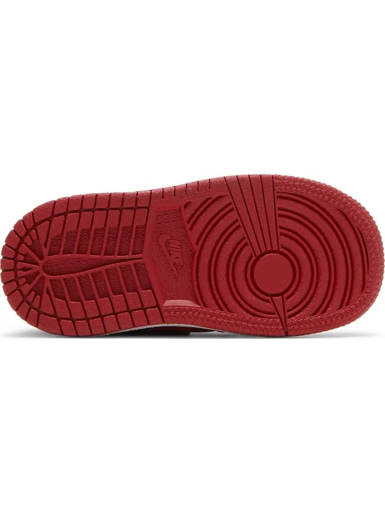 Кроссовки Air Jordan 1 Mid TD Reverse Bred — изображение 4 из 8, красный