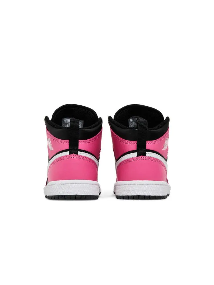 Кроссовки Air Jordan Air Jordan 1 Mid PS 'Pinksicle' — изображение 7 из 9, черный/белый