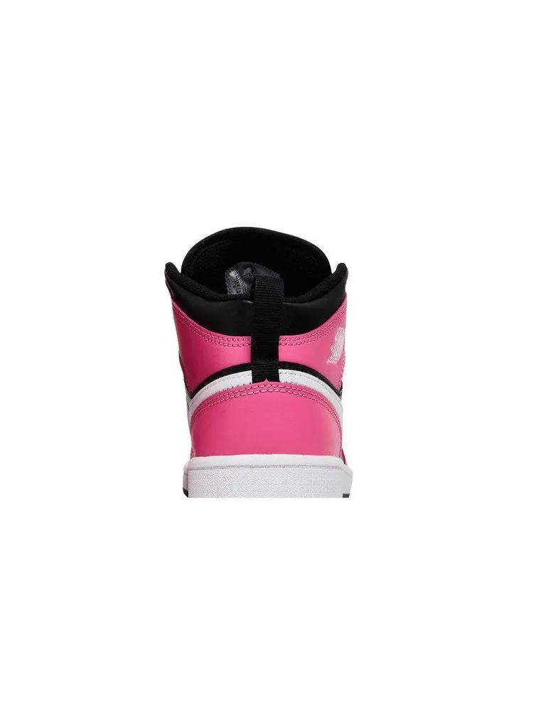 Кроссовки Air Jordan Air Jordan 1 Mid PS 'Pinksicle' — изображение 8 из 9, черный/белый
