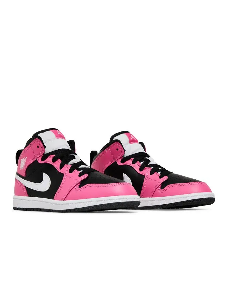 Кроссовки Air Jordan Air Jordan 1 Mid PS 'Pinksicle' — изображение 9 из 9, черный/белый