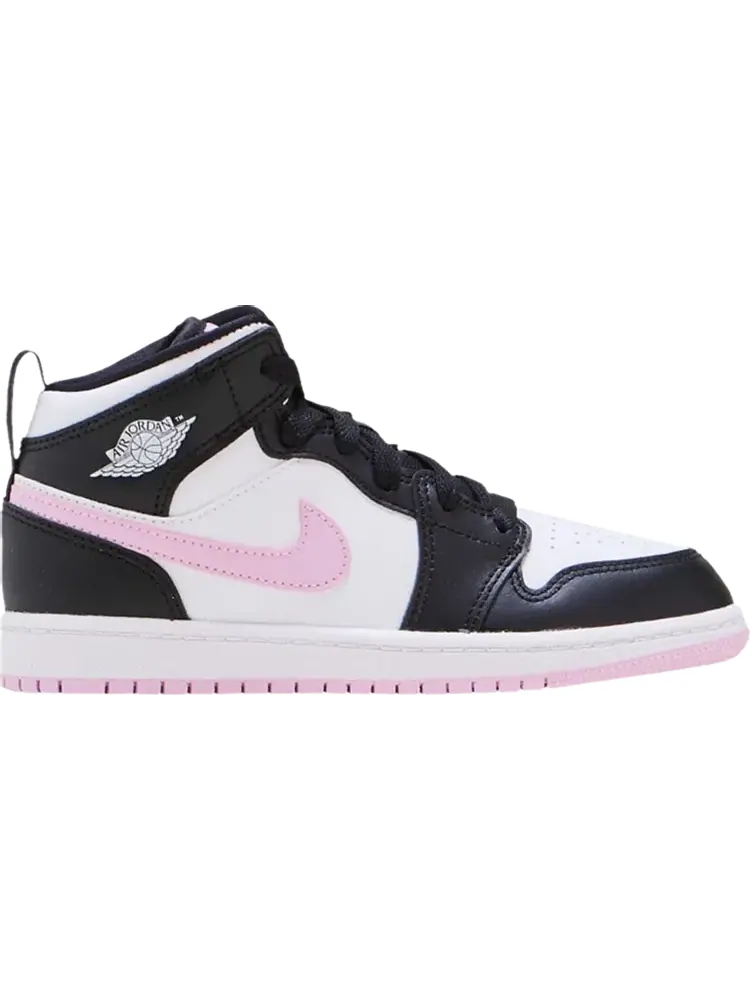 Кроссовки Air Jordan 1 Mid PS White Light Arctic Pink — изображение 1 из 1, белый