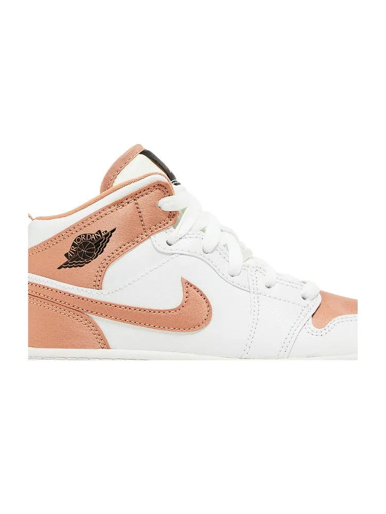 Кроссовки Air Jordan Air Jordan 1 Mid PS 'White Rose Gold' — изображение 3 из 9
