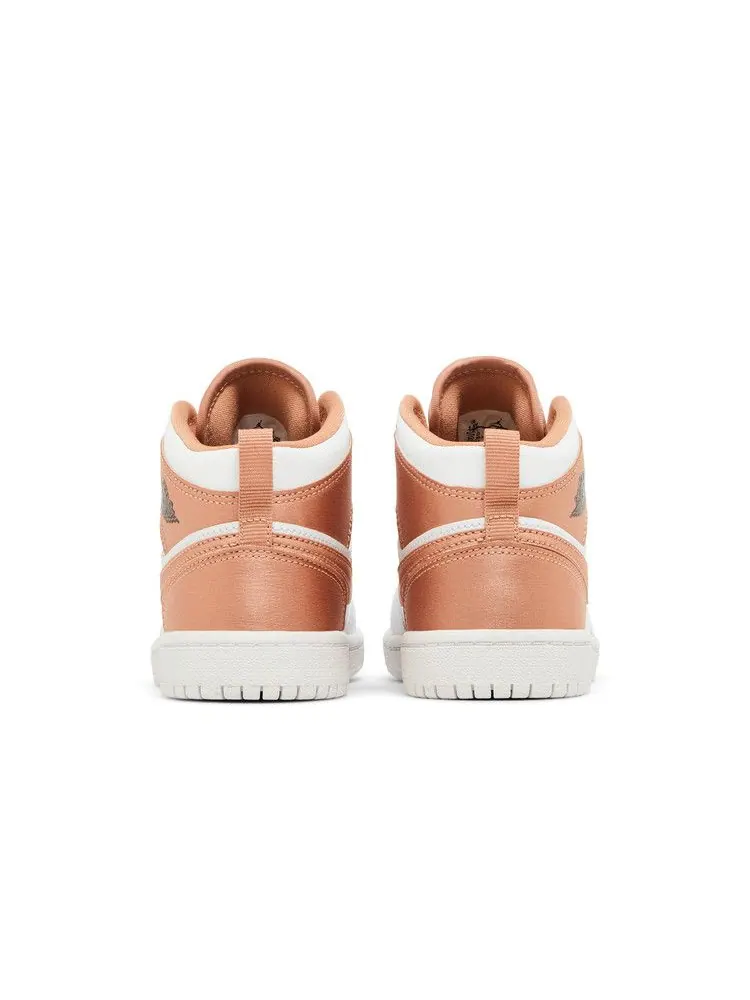 Кроссовки Air Jordan Air Jordan 1 Mid PS 'White Rose Gold' — изображение 7 из 9