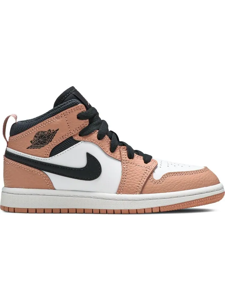 Кроссовки Air Jordan 1 Mid PS Pink Quartz — изображение 1 из 8, розовый