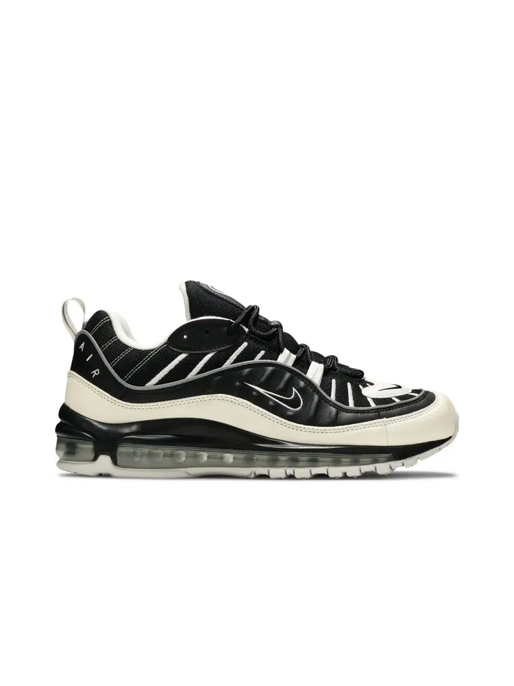 Кроссовки Nike Air Max 98 'White Black' — изображение 1 из 4, черный