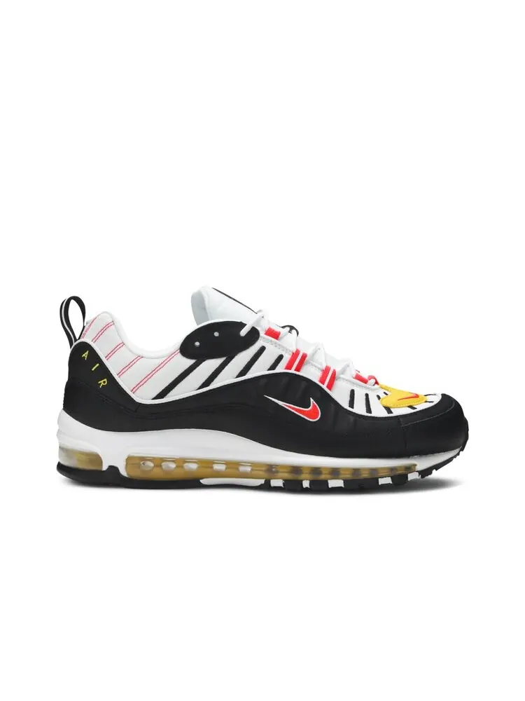 Кроссовки Nike Air Max 98 'Chrome Yellow' — изображение 1 из 4, белый