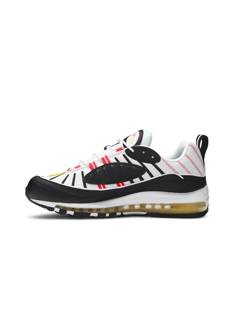 Кроссовки Nike Air Max 98 'Chrome Yellow' — изображение 3 из 4, белый