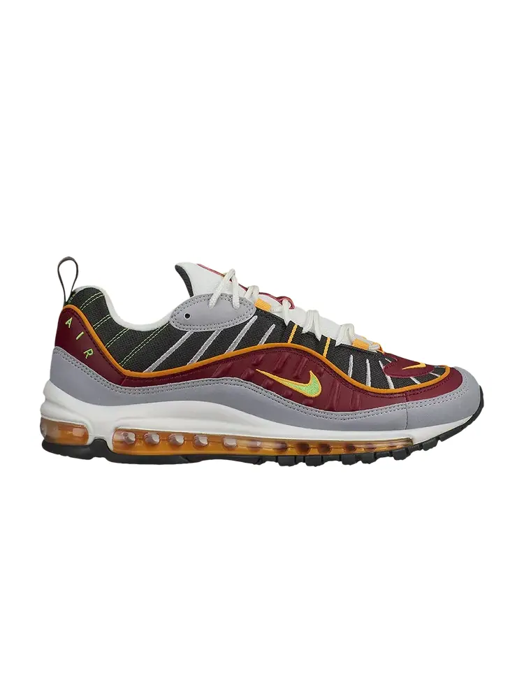 Кроссовки Nike Air Max 98 'Team Red Green' — изображение 1 из 1, зеленый