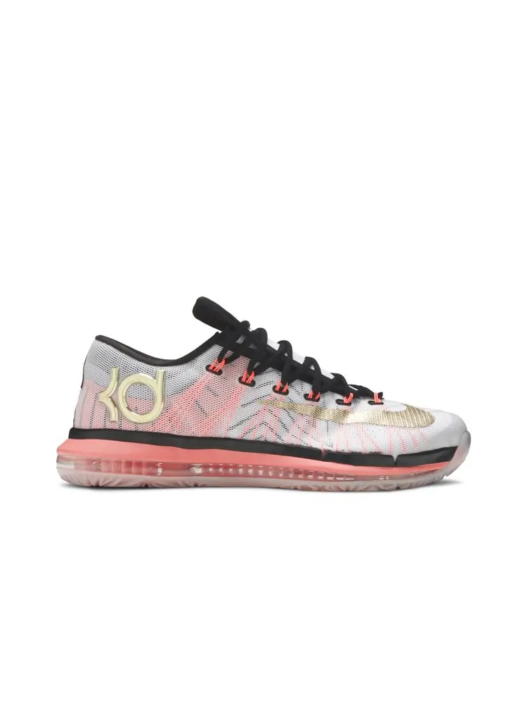 Кроссовки Nike KD 6 Elite 'Gold' — изображение 1 из 4, белый