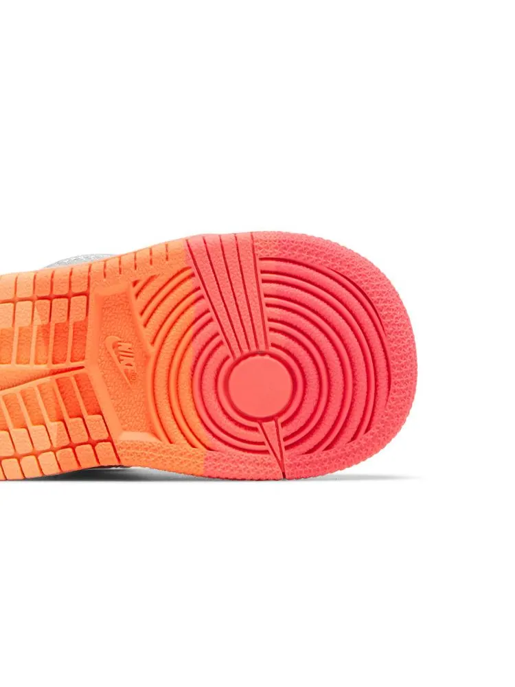 Кроссовки Air Jordan Air Jordan 1 Mid TD 'Metallic Silver Pink Crimson' — изображение 6 из 9