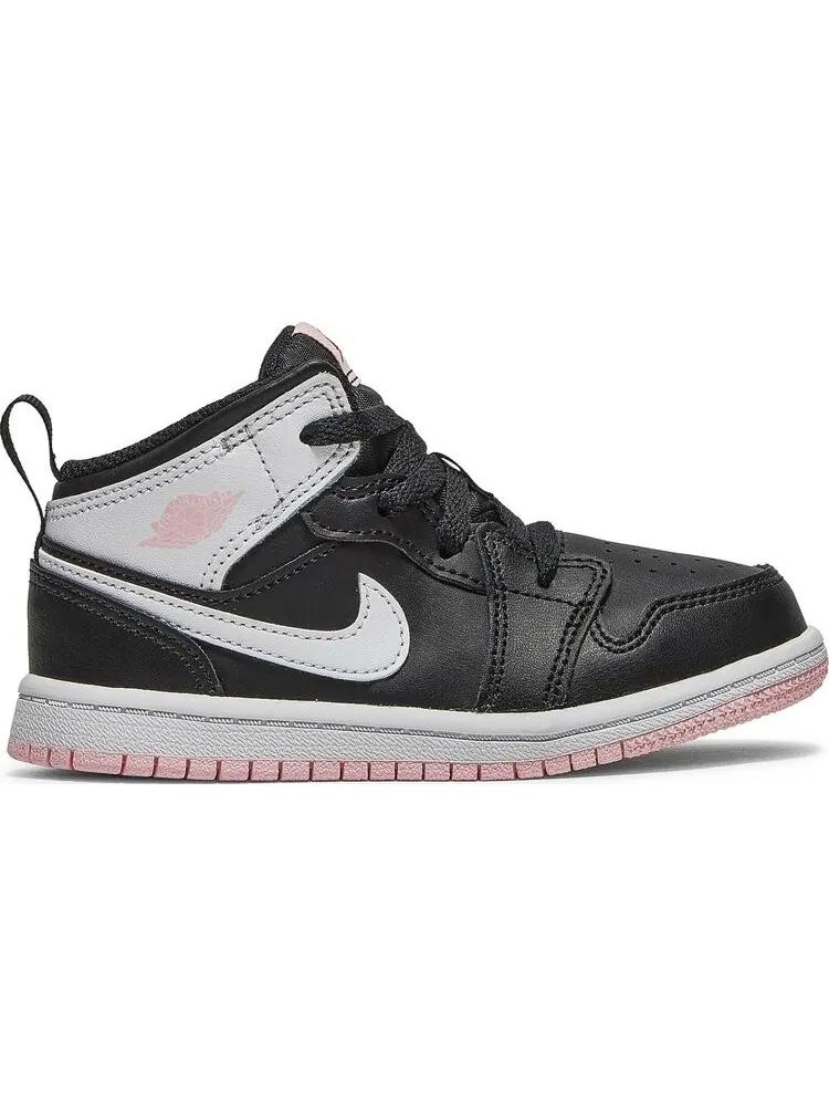 Кроссовки Air Jordan 1 Mid TD Black Arctic Punch — изображение 1 из 8, черный
