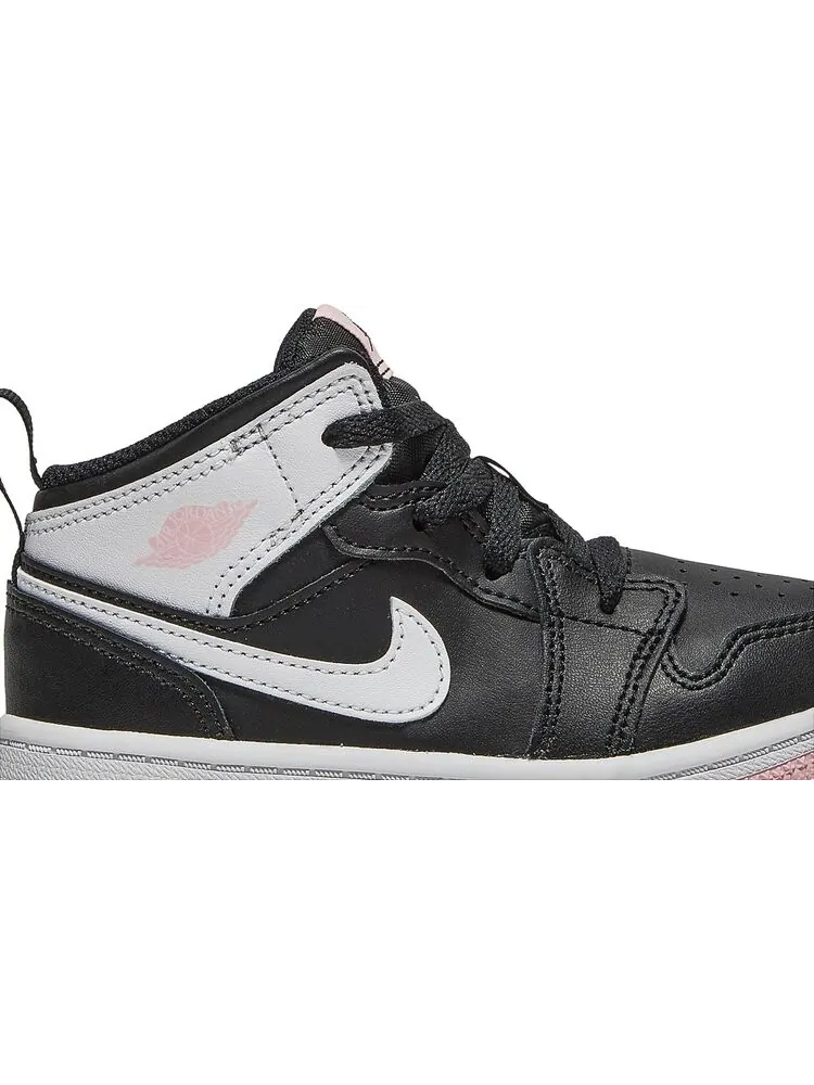 Кроссовки Air Jordan 1 Mid TD Black Arctic Punch — изображение 2 из 8, черный