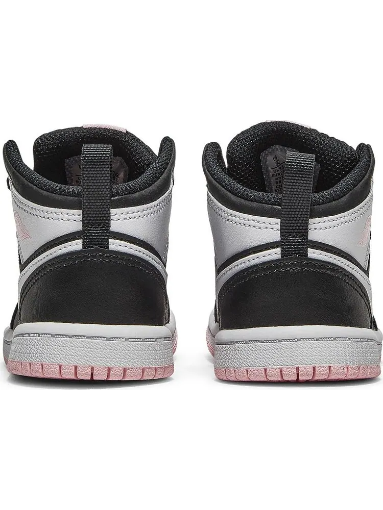 Кроссовки Air Jordan 1 Mid TD Black Arctic Punch — изображение 6 из 8, черный