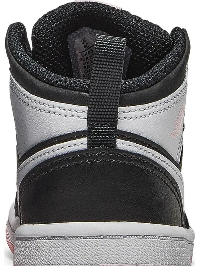 Кроссовки Air Jordan 1 Mid TD Black Arctic Punch — изображение 7 из 8, черный