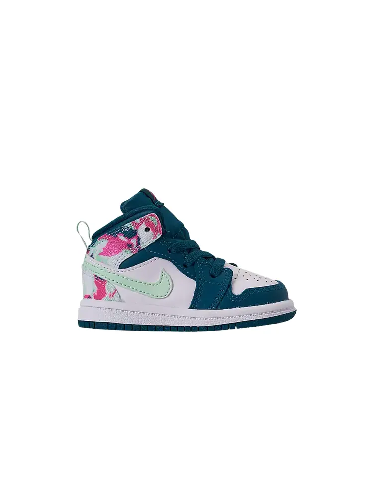 Кроссовки Air Jordan 1 Mid TD 'Green Abyss Frosted Spruce' — изображение 1 из 1, зеленый