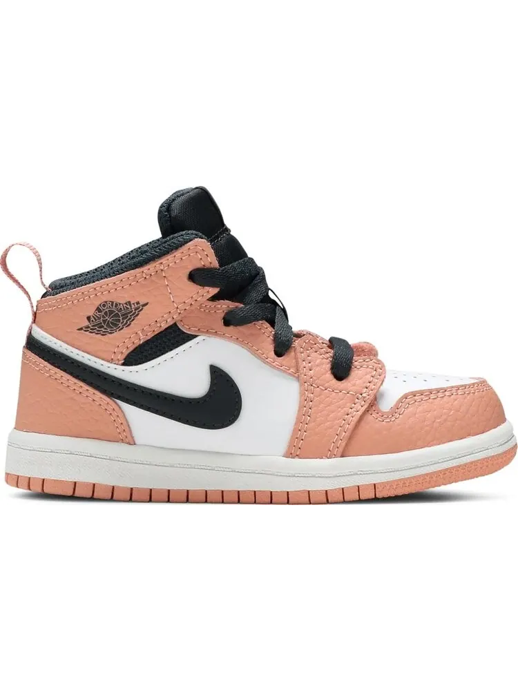Кроссовки Air Jordan 1 Mid GT Pink Quartz — изображение 1 из 8, розовый