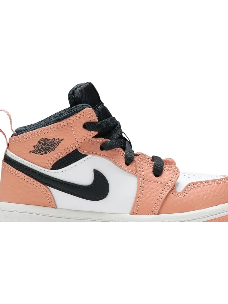 Кроссовки Air Jordan 1 Mid GT Pink Quartz — изображение 2 из 8, розовый