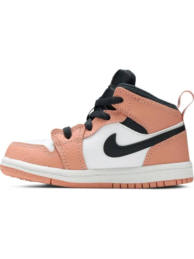 Кроссовки Air Jordan 1 Mid GT Pink Quartz — изображение 3 из 8, розовый