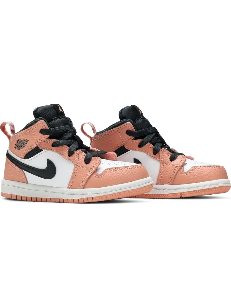 Кроссовки Air Jordan 1 Mid GT Pink Quartz — изображение 8 из 8, розовый