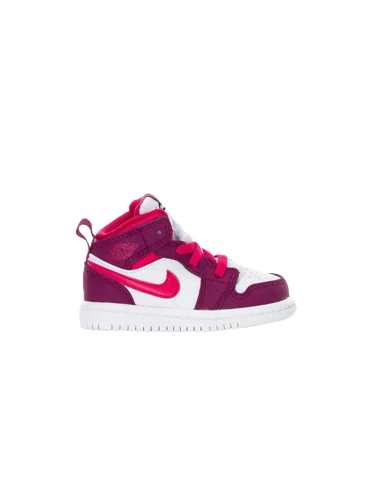 Кроссовки Air Jordan 1 Mid TD 'True Berry Rush Pink' — изображение 1 из 1, фиолетовый