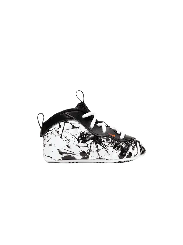 Кроссовки Nike Little Posite One Crib 'Shattered Backboard' — изображение 1 из 1, белый