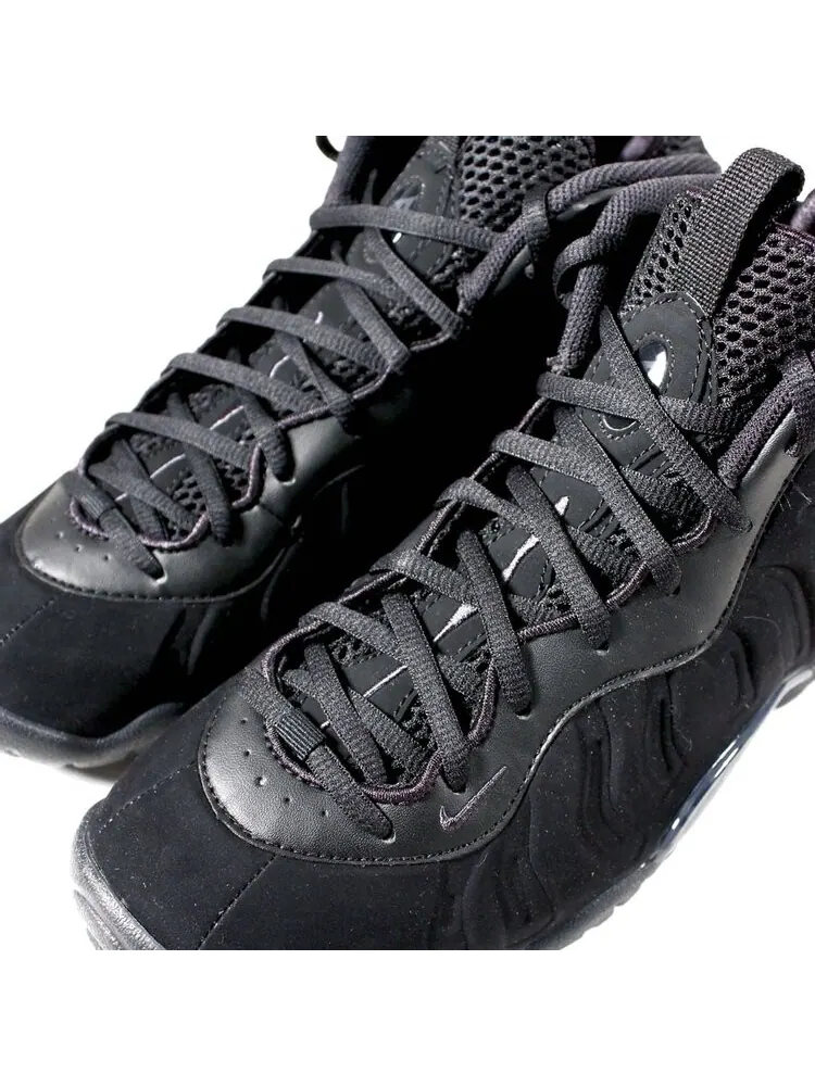 Кроссовки Nike Little Posite One GS 'Triple Black' — изображение 4 из 4, черный
