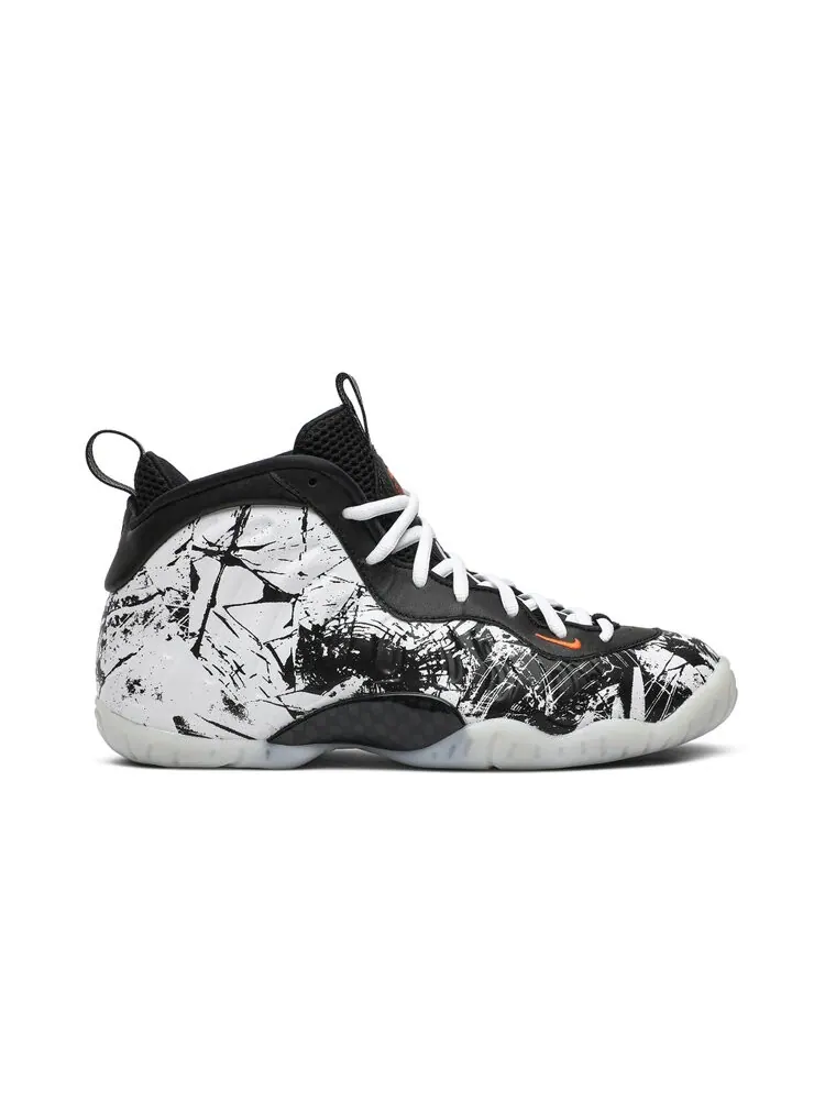 Кроссовки Nike Little Posite One BG 'Shattered Backboard' — изображение 1 из 4, белый