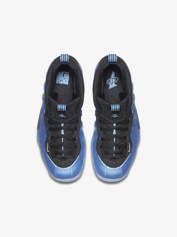 Кроссовки Nike Little Posite 1 GS 'University Blue' — изображение 4 из 4, синий