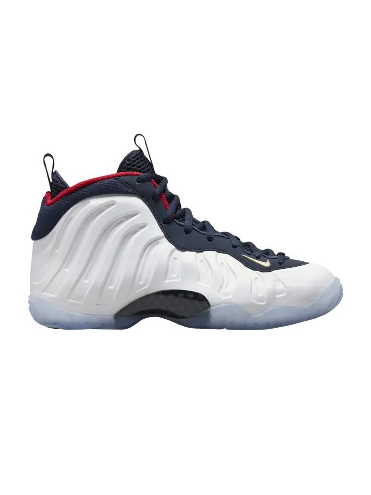 Кроссовки Nike Little Posite One GS — изображение 1 из 1, белый