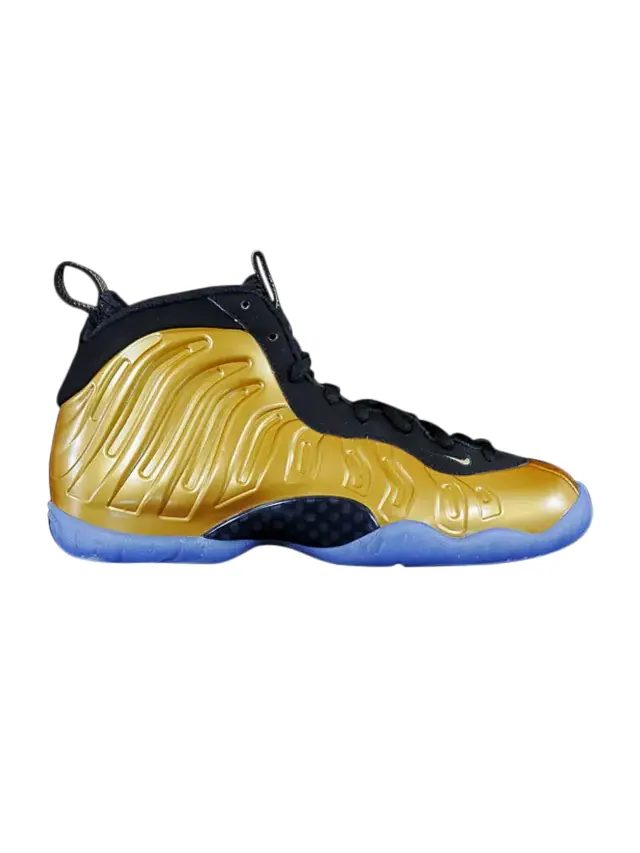 Кроссовки Nike Little Posite One GS 'Metallic Gold' — изображение 1 из 4, золото