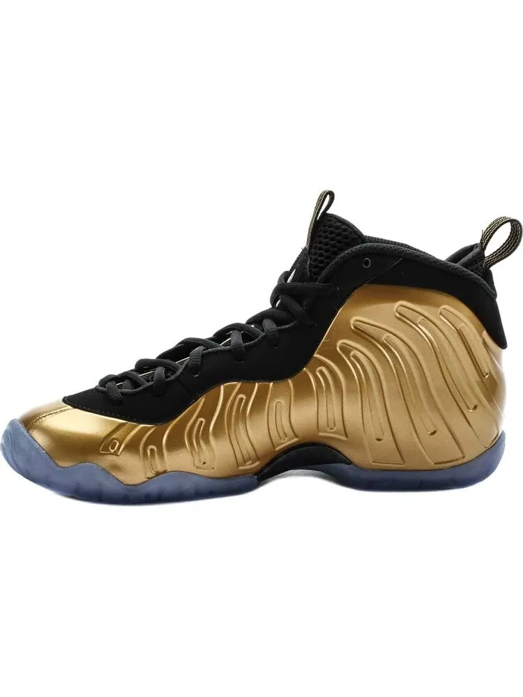 Кроссовки Nike Little Posite One GS 'Metallic Gold' — изображение 2 из 4, золото