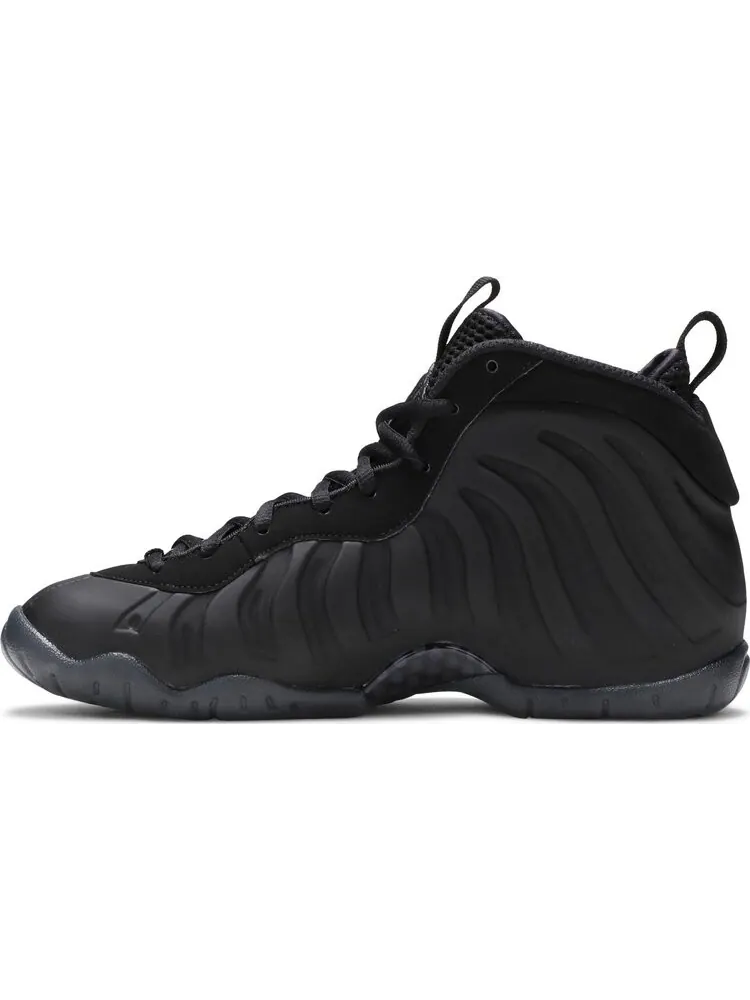 Кроссовки Nike Little Posite One GS 'Anthracite' — изображение 3 из 8, черный