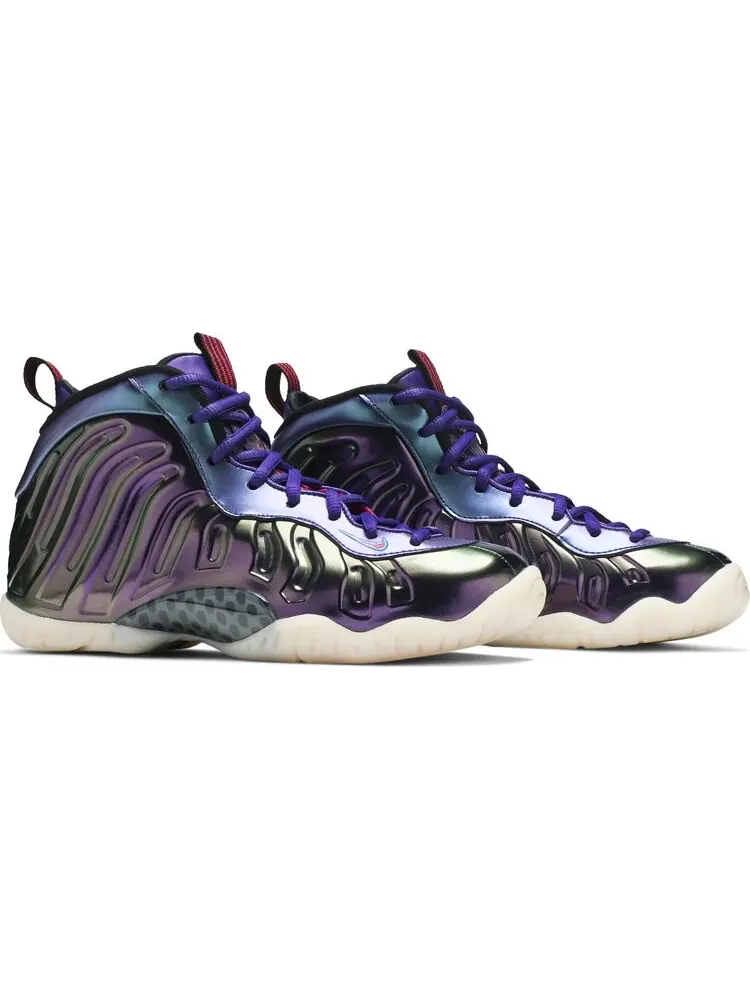 Кроссовки Nike Little Posite One GS 'Iridescent Purple' — изображение 8 из 8, фиолетовый