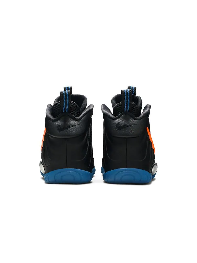 Кроссовки Nike Little Posite Pro GS 'Knicks' — изображение 7 из 9, черный/оранжевый/синий