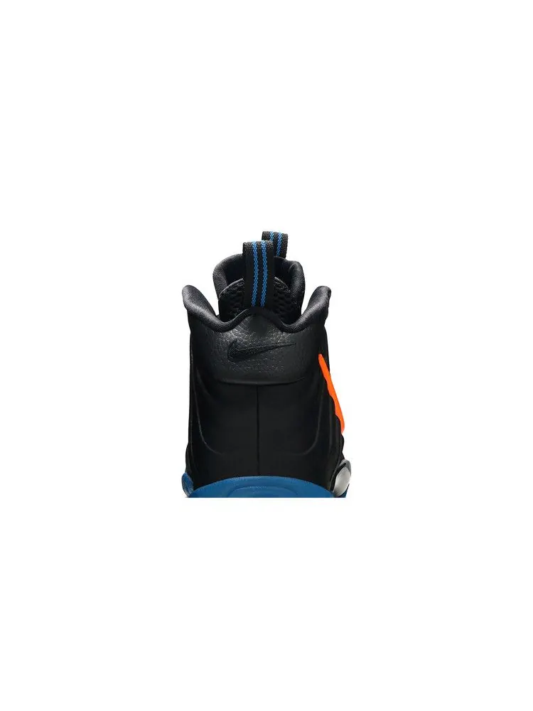 Кроссовки Nike Little Posite Pro GS 'Knicks' — изображение 8 из 9, черный/оранжевый/синий