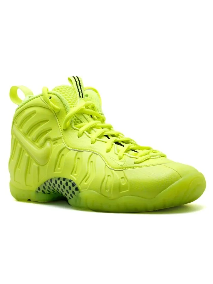 Кроссовки Nike Air Foamposite Pro Premium LE BG 'Volt' — изображение 3 из 4, зеленый