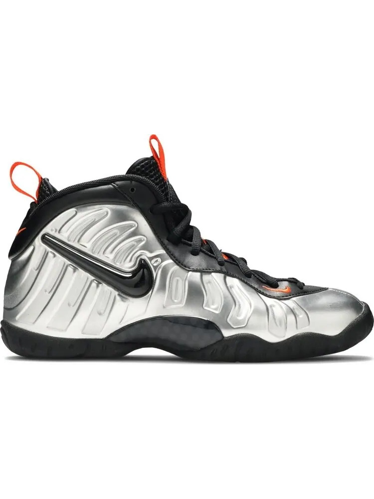 Кроссовки Nike Little Posite Pro GS 'Halloween' — изображение 1 из 8, серебряный