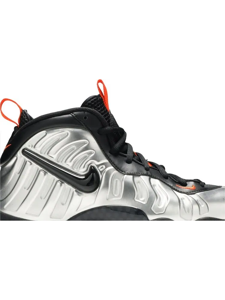 Кроссовки Nike Little Posite Pro GS 'Halloween' — изображение 2 из 8, серебряный