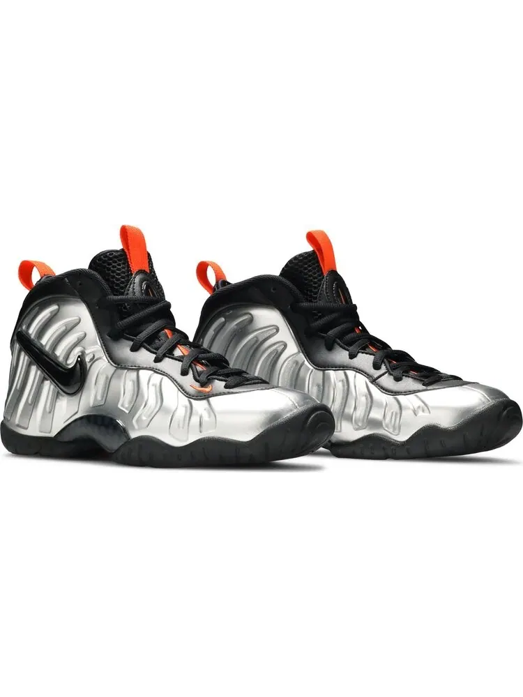 Кроссовки Nike Little Posite Pro GS 'Halloween' — изображение 8 из 8, серебряный