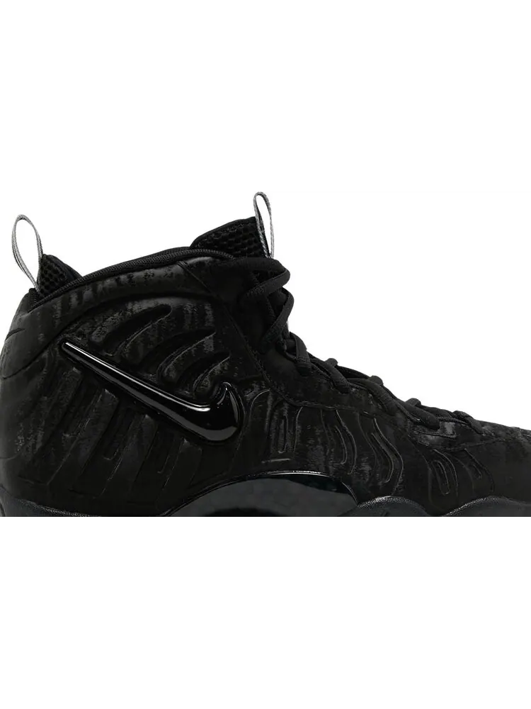 Кроссовки Nike Little Posite Pro GS 'Black Cat' — изображение 2 из 8, черный