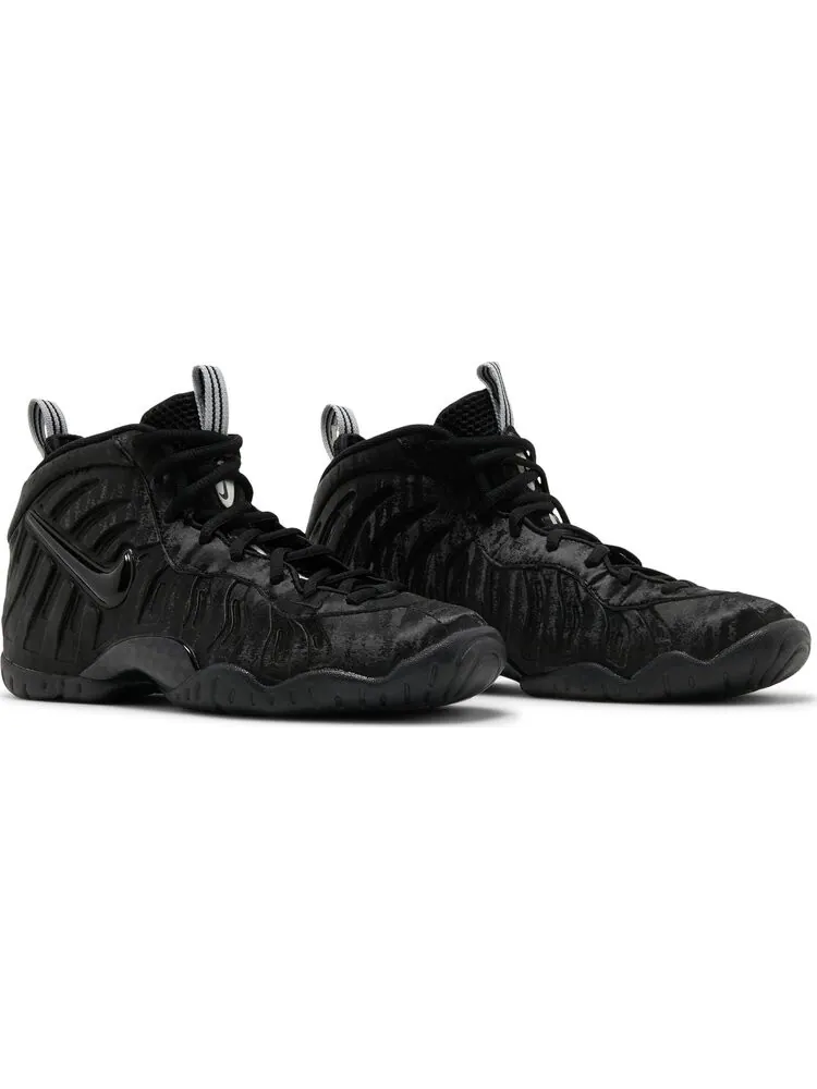 Кроссовки Nike Little Posite Pro GS 'Black Cat' — изображение 8 из 8, черный