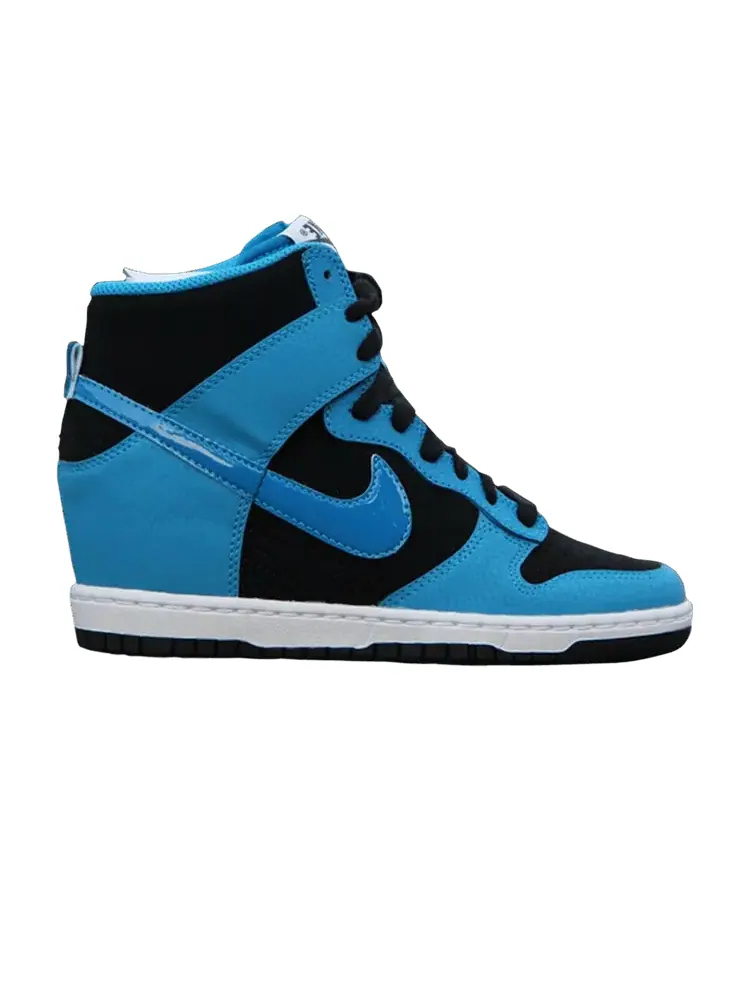 Кроссовки Nike Wmns Dunk Sky High Essential — изображение 1 из 1, черный синий